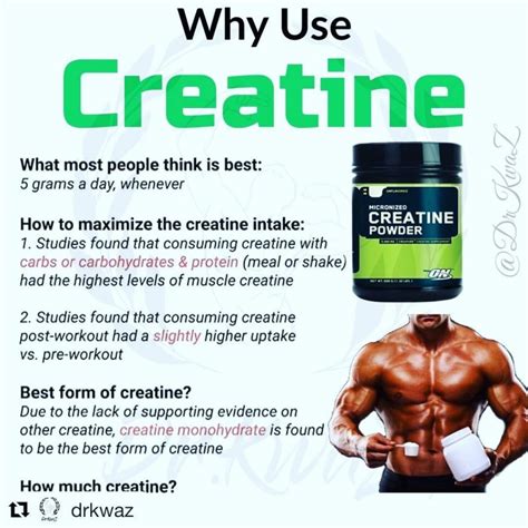 Creatine Supplement Monohydrate Side Effects & Benefits