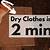 how long does it take clothes to air dry in cold weather