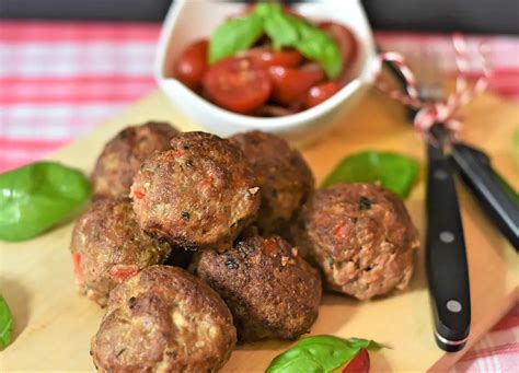Oven Baked Meatballs Recipe Savory Nothings