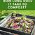 how long does it take to make compost