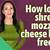 how long does shredded mozzarella cheese last in the freezer