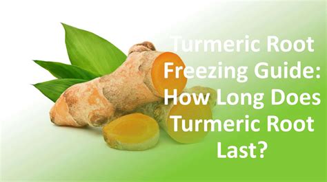 How long does fresh turmeric last and how do you store it