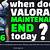 how long does valorant maintenance take