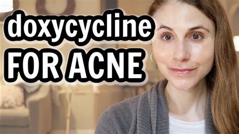 how long for doxycycline to work for acne