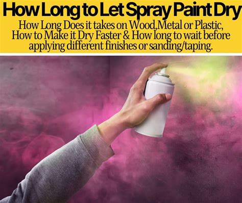 How Long For Spray Paint To Dry at Craigslist