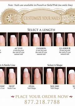 How Long Is 1/4 Inch Acrylic Nails?