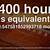how long is 400 hours