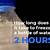 how long to freeze 2 liters of water