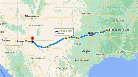 How Long Does It Take To Drive Across Texas? LazyTrips