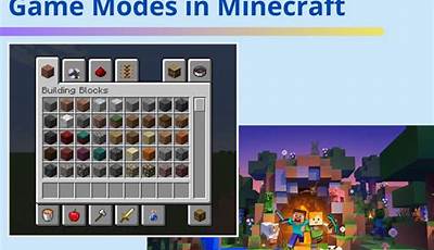 How Many Game Modes Are In Minecraft