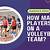 how many players are there in volleyball team