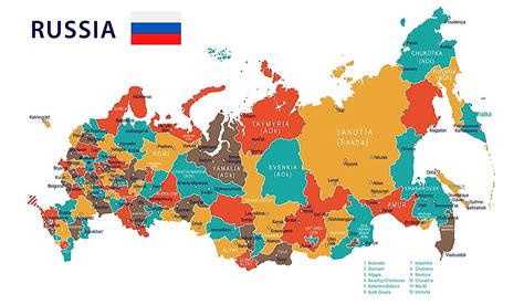 How Many States In Russia 2021