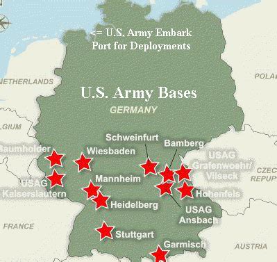 How Many Us Military Bases Are There In Germany?