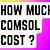 how much does comsol cost