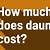 how much does dauntless cost