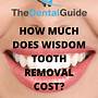 how much does it cost to get wisdom teeth removed with insurance