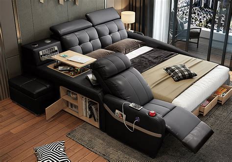 Monica Multifunctional Smart Bed Futuristic Furniture Smart bed