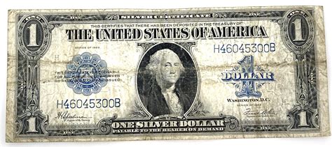 1923 One 1 Dollar Silver Certificate PMG 64 EPQ Fr.237 Blue