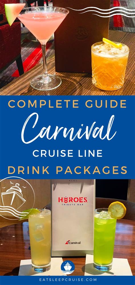 Carnival Cruise Line Increases Drink Package Prices YouTube