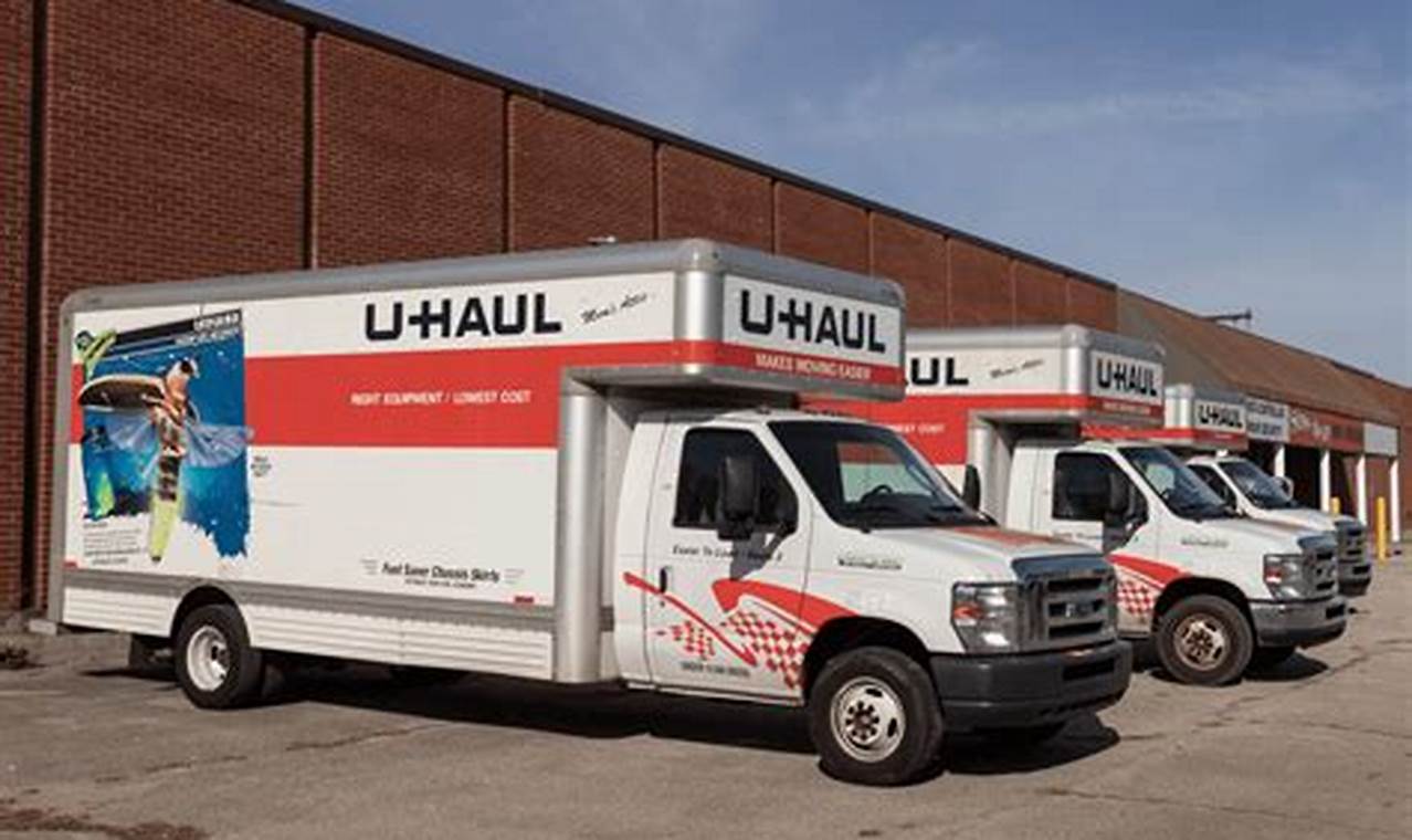 how much is it to rent a uhaul van