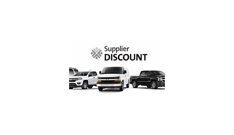 How Much Is Supplier Discount For GM?