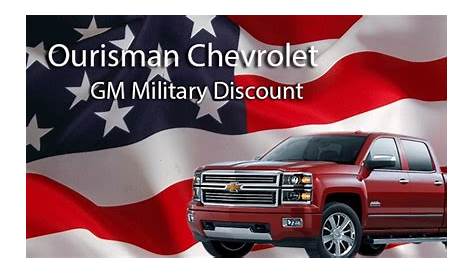 How Much Is The GM Military Discount?