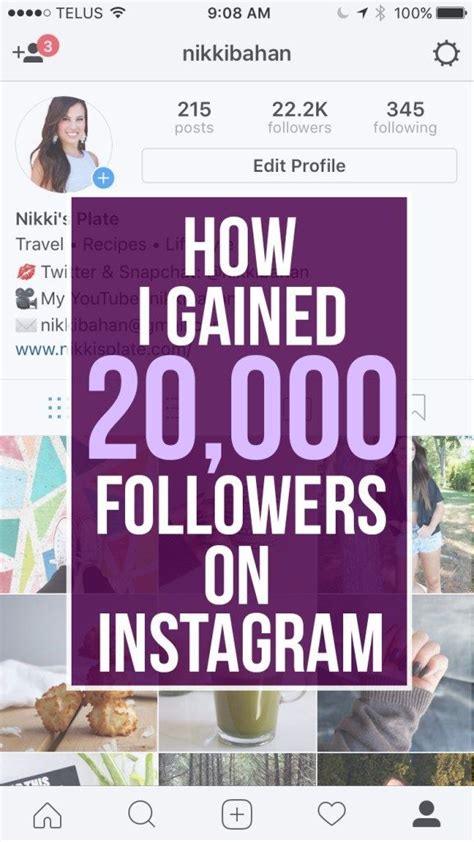 How I Gained 20k Followers on Instagram Nikki's Plate