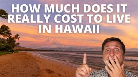 How Much Money To Move To Hawaii
