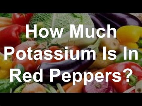 Potassium In Peppers The Fact And Fiction PepperScale
