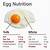 how much protein is in two fried eggs