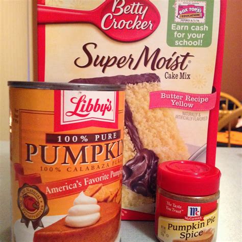 How Much Pumpkin Spice To Add To Yellow Cake Mix