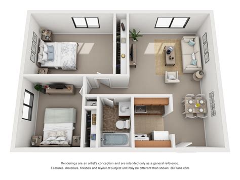 How Much Are 2 Bedroom Apartments In California Bedroom Poster