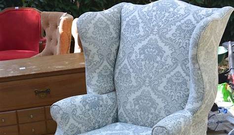 How Much To Recover Wingback Chair Reupholster A A StepbyStep Tutorial
