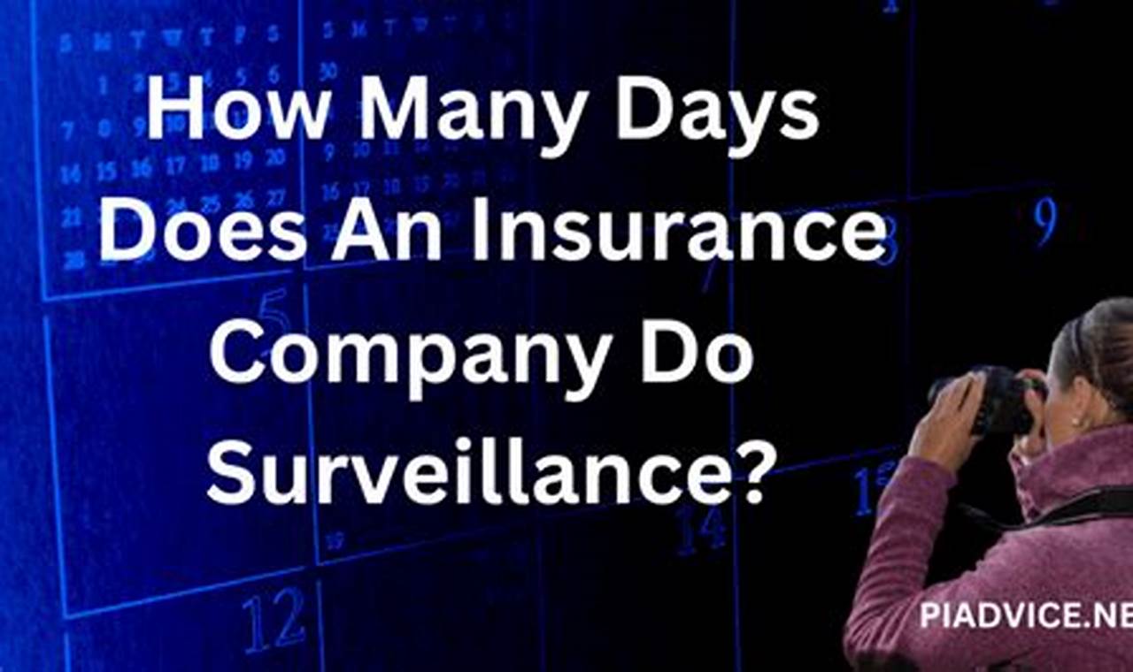 How Often Do Insurance Companies Do Surveillance?