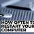 how often should you restart your computer