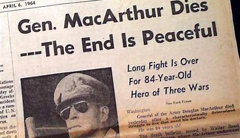 The Tragic Death Of General Douglas MacArthur