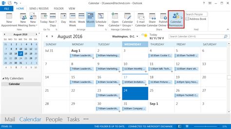 How To Access Calendar In Outlook