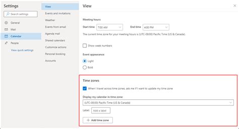 How To Add Time Zone To Outlook Calendar 2024