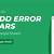 how to add error bars in google sheets