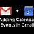 how to add event to google calendar from gmail