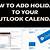 how to add holiday calendar to outlook