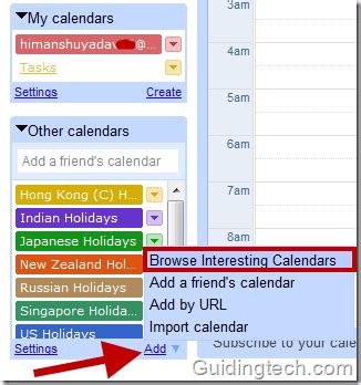 How To Add Holidays To Google Calendar