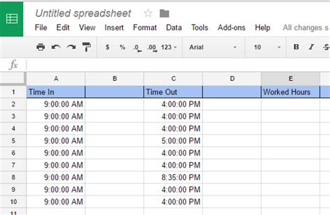 Google Docs Attendance Spreadsheet YouTube