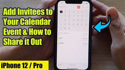 How To Add Invitees To Iphone Calendar