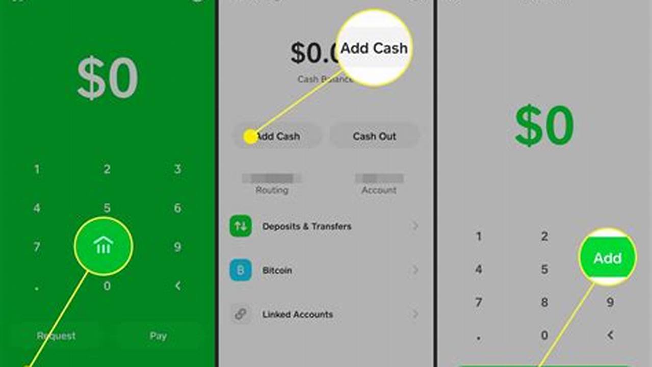 How To Add Money To Cash App