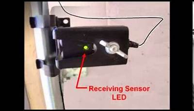 How To Align Garage Door Sensors Craftsman