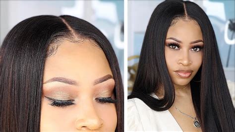 How to install and remove lace frontal for beginners