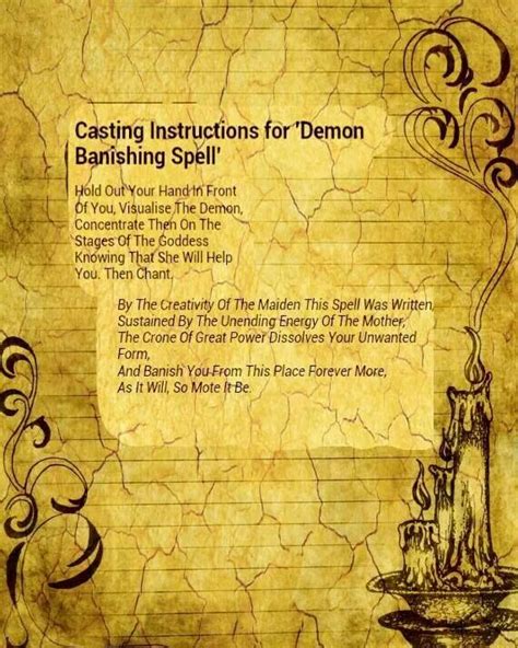 How to banish an evil spirit Banishing spell, Wiccan symbols, Wiccan