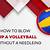 how to blow up a volleyball