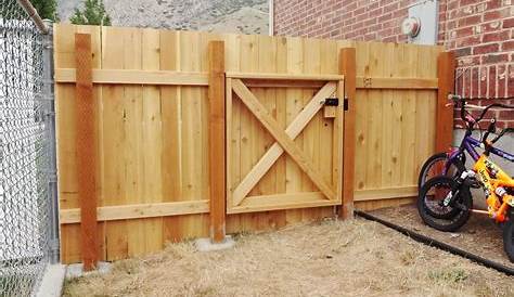 How To Build A Horizontal Wood Fence Gate Installation Metro Detroit Kimberly